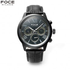 [FOCE]남성 가죽 손목시계 FM7502BBK