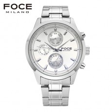[FOCE]남성 메탈 손목시계 FM7503WH