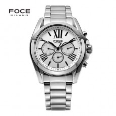 [FOCE]남성 메탈 손목시계 FM7701WH