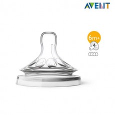 아벤트 내추럴 빠른속도 젖꼭지 SCF654/23(2pcs)