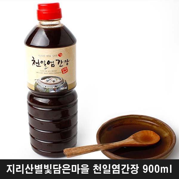 지리산별빛담은마을 천일염간장 900ml