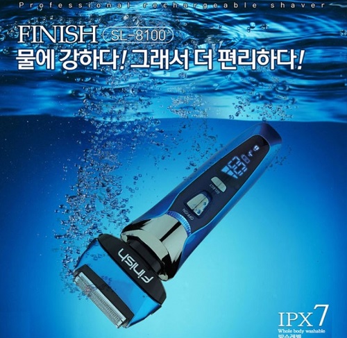 [팩토다이렉트] Finish 방수 면도기 3중날(블랙) 8003