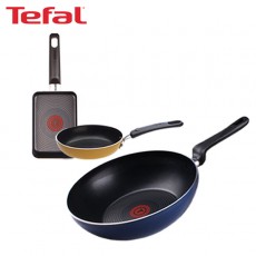 [테팔] 파워 블루 멀티팬 28cm+미니블리니스 에그팬 12cm+사각 에그팬 12*18cm TFC-PBWEP12S18