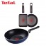 [테팔] 파워 블루 멀티팬 28cm+미니팬 18cm+사각 에그팬 12*18cm TFC-PBWEP18S18