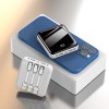 미니듀얼 플래시 10000mAh 보조배터리+3종케이블(C타입,5핀,8핀) 블랙화이트 GG1260100 (MINI10003)