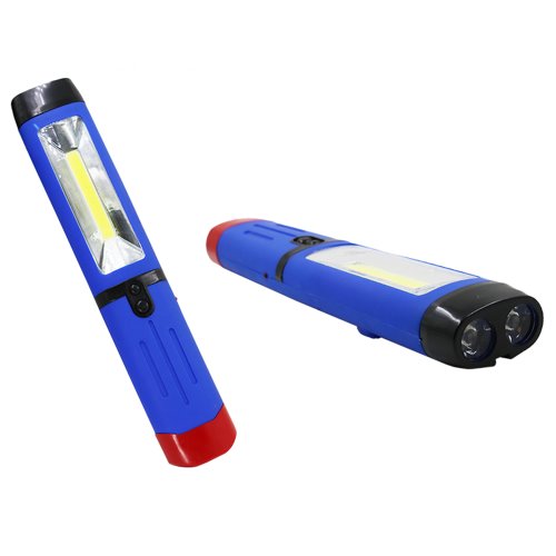 COB LED 충전식 캠핑 랜턴 작업등 손전등 겸용 D0909