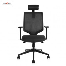 시디즈 스트라이프 메쉬 의자 NEW T350HF 블랙쉘