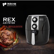 [키친아트] 렉스 에어프라이어 블랙 3.5L PK-531