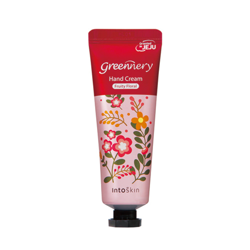 인투스킨 그리너리 핸드크림50ml*3ea (프루티플로럴)