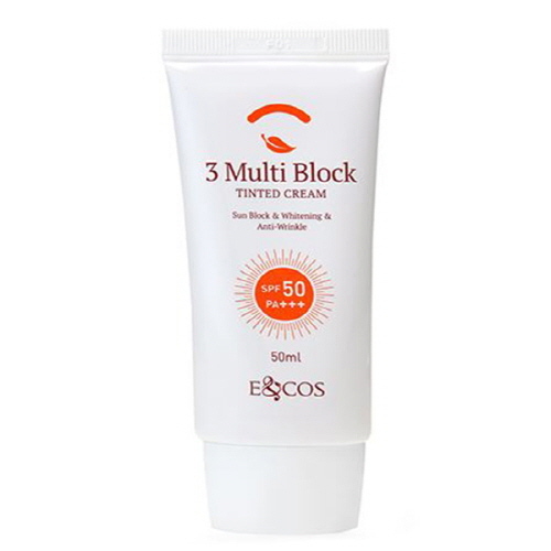 [이엔코스]3멀티 선블럭,미백 선크림 50ml