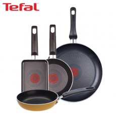 [테팔] 얼리 프라이팬 28cm+에그팬 12cm+미니팬 18cm+사각 에그팬 12*18cm TFC-EL8EP3SET
