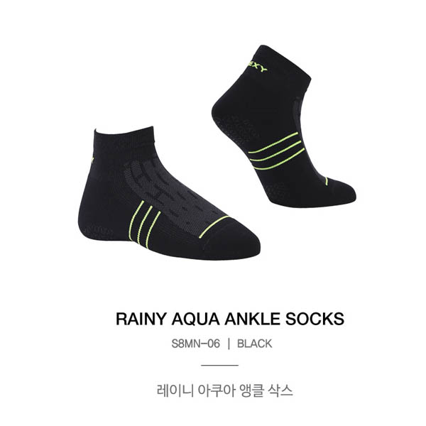 [REXY]렉시 남성 레이니 아쿠아 앵클 삭스 26(M) 2족 세트