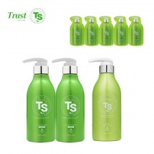 [TS샴푸] 프리미엄 TS 샴푸 500ml×2개+올리브 TS 트리트먼트 500ml+프리미엄 샴푸 6ml×5개
