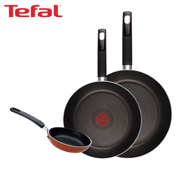 [테팔] 데코레이티브 시리즈 프라이팬 28cm+30cm+미니팬 12cm TFC-DS830EP12
