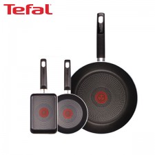 [테팔] 데코레이티브 시리즈 프라이팬 28cm+미니팬 18cm+사각 에그팬 12X18cm TFC-DS8EP18S18