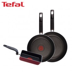 [테팔] 데코레이티브 시리즈 프라이팬 24cm+26cm+사각 에그팬 12X18cm TFC-DS46EPS18