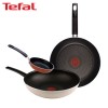 [테팔] 데코레이티브 시리즈 프라이팬 28cm+멀티팬 28cm+미니팬 12cm TFC-DS8WEP12