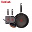 [테팔] 데코레이티브 시리즈 프라이팬 28cm+미니팬 12cm+미니팬 18cm+사각 에그팬 12X18cm TFC-DS8EP3SET