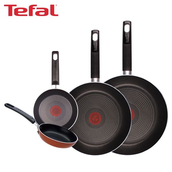 [테팔] 데코레이티브 시리즈 프라이팬 26cm+28cm+미니팬 12cm+미니팬 18cm TFC-DS68EP1218
