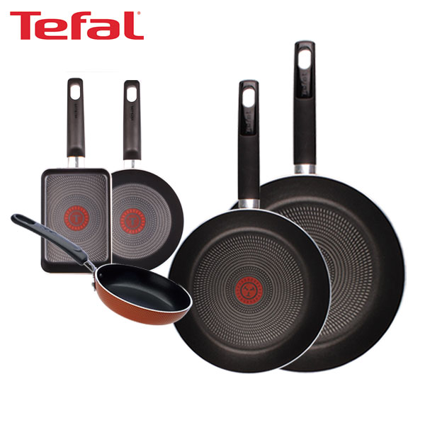 [테팔] 데코레이티브 시리즈 프라이팬 24cm+28cm+미니팬 12cm+미니팬 18cm+사각 에그팬 12X18cm TFC-DS48EP3SET