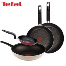 [테팔] 데코레이티브 시리즈 프라이팬 26cm+28cm+멀티팬 28cm+미니팬 18cm TFC-DS68WEP18