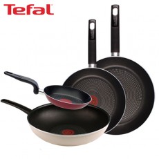 [테팔] 데코레이티브 시리즈 프라이팬 26cm+30cm+멀티팬 28cm+미니팬 18cm TFC-DS630WEP18
