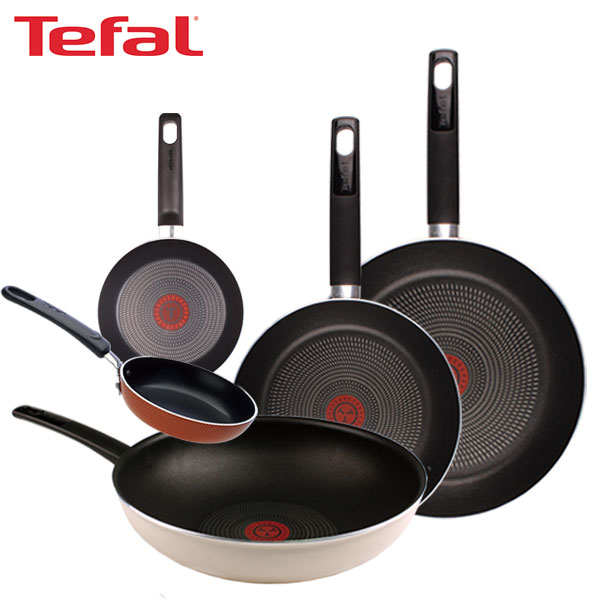 [테팔] 데코레이티브 시리즈 프라이팬 24cm+28cm+멀티팬 28cm+미니팬 12cm+미니팬 18cm TFC-DS48WEP1218