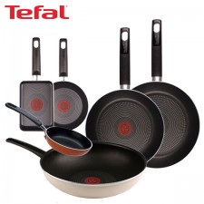 [테팔] 데코레이티브 시리즈 프라이팬 24cm+26cm+멀티팬 28cm+미니팬 12cm+미니팬 18cm+사각 에그팬 12X18cm TFC-DS46WEP3SET