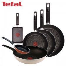 [테팔] 데코레이티브 시리즈 프라이팬 24cm+26cm+30cm+멀티팬 28cm+미니팬 12cm+사각 에그팬 12X18cm TFC-DS4630WEP12S18