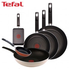 [테팔] 데코레이티브 시리즈 프라이팬 24cm+26cm+30cm+멀티팬 28cm+미니팬 12cm+사각 에그팬 12X18cm TFC-DS4630WEP12S18