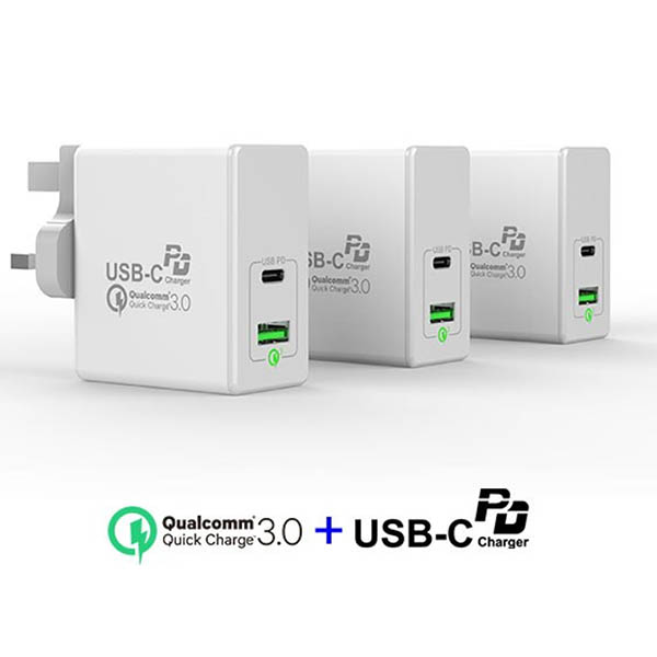 USB-C PD 2포트 고속 충전기