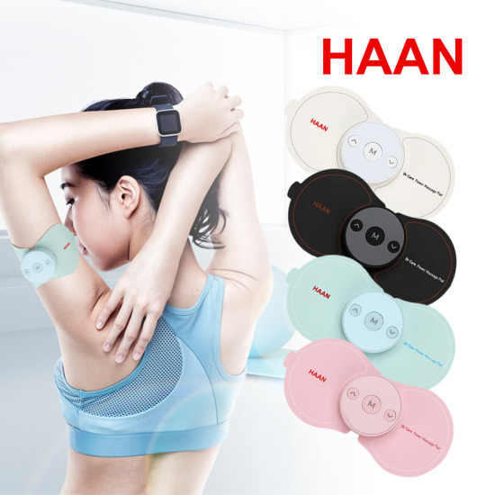 한경희 EMS 무선 저주파 마사지기 Dr Care HM-1805(블랙, 화이트)