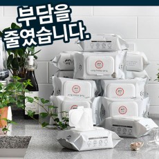 아기숲 천연펄프 물티슈 캡형 200매 * 15팩