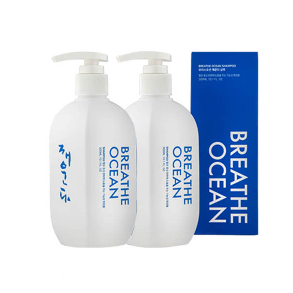 [브리스오션]깨운다 샴푸 300ml x 2ea / 휴대용 30ml 추가증정