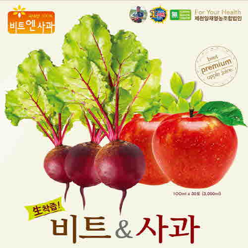 비트앤사과즙 1박스_100ml*30봉