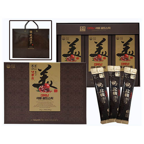 대박난 석류 골드스틱 10g x 30포 + 쇼핑백