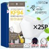 ​탑셰프 초미세먼지&황사마스크 KF94 25P