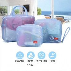 투명 방수 비치백 목욕가방 수영가방