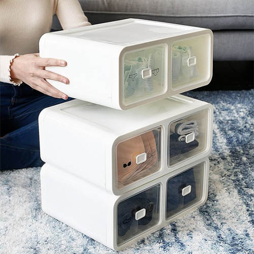 블럭 서랍 칸막이 속옷 양말 정리함 12칸막이
