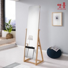 앳홈 원목 각도조절 전신 거울