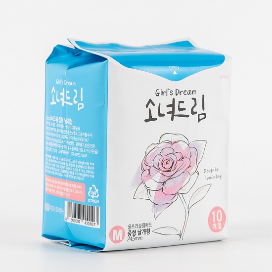 소녀드림 생리대 중형