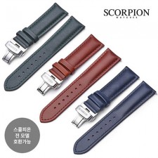 스콜피온 D버클 가죽밴드 22mm
3종 택1