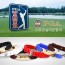 PGA TOUR 스포츠 밴드_핑크골드 (밴드색상_블랙,화이트,레드,블루,브라운,바이올렛)