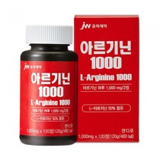 중외제약 L-아르기닌 캔디류 120정