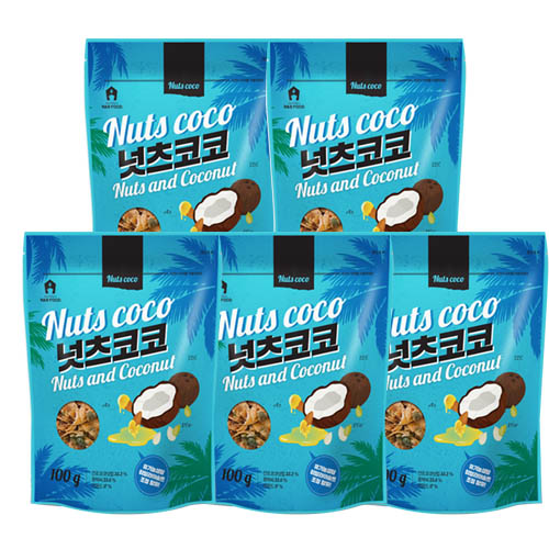 넛츠코코 오리지널 100g*5봉지