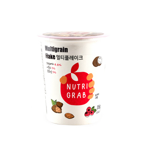 [리빙라이프] 뉴트리그랩 멀티그래인 플레이크컵 30g*10ea
