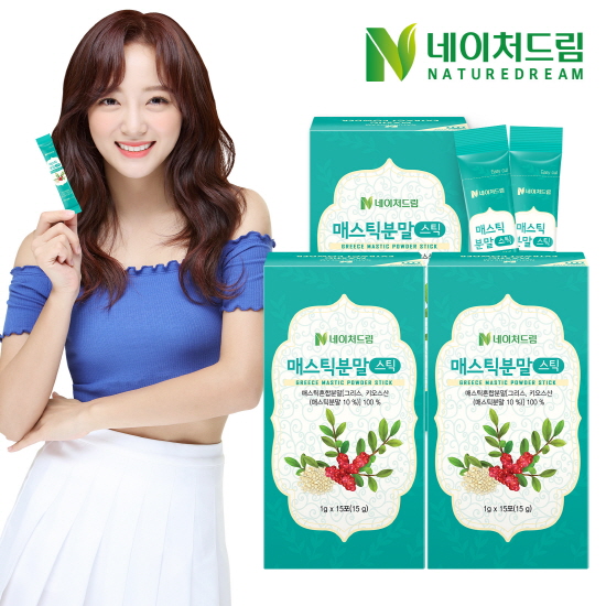 [네이처드림] 매스틱분말스틱 1g*15포*3박스