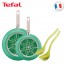 [테팔] 프레쉬무드 프라이팬 24cm+30cm+루밀리그린 조리도구 2종  TFC-FM430RMG2SET