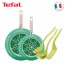 [테팔] 프레쉬무드 프라이팬 24cm+30cm+루밀리그린 조리도구 3종  TFC-FM430RMG3SET