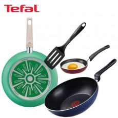 [테팔] 프레쉬무드 프라이팬 28cm+뒤집개+파워블루 멀티팬 28cm+미니팬 12cm  TFC-FM8STPBWEP12